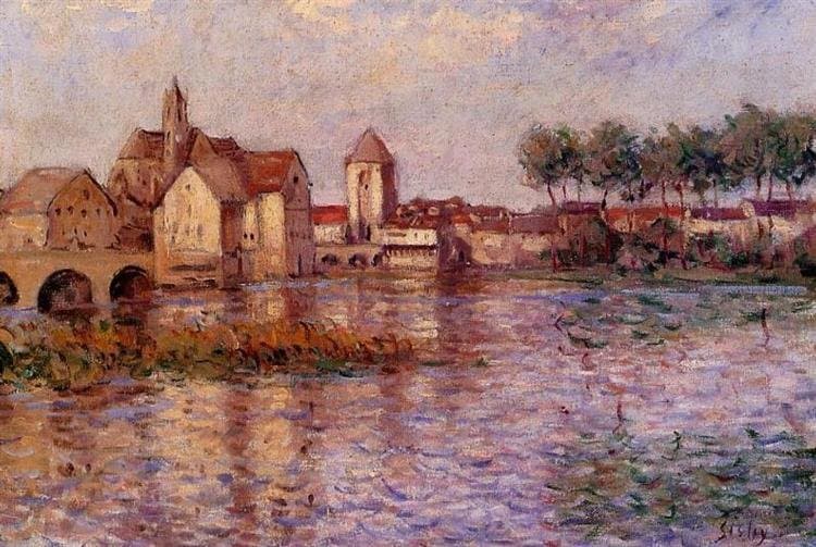 Moret sur Loing — Alfred Sisley