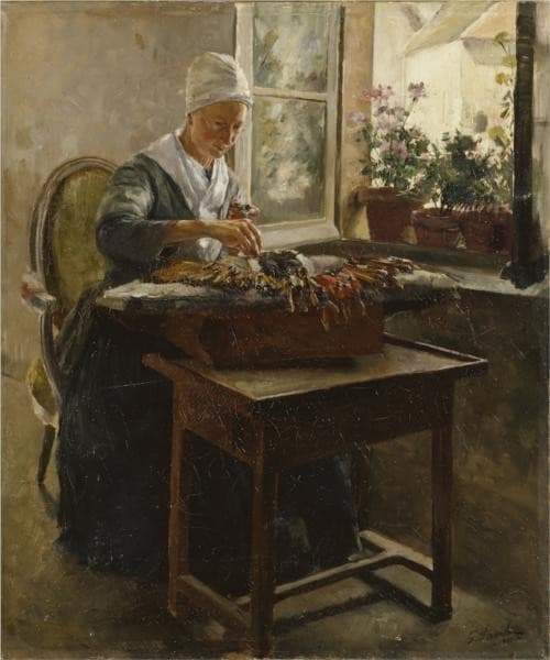 Spetsknypplerskan — Georg Pauli