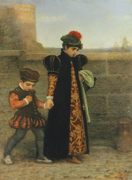The Girlhood of St. Teresa — John Everett Millais