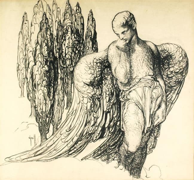 Winged Figure — Rose O'Neill