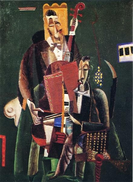 The Two Musicians — Max Weber