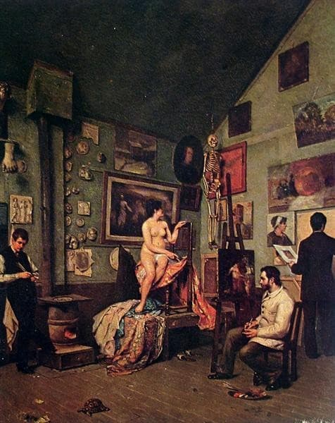 Studio in Paris — Jose Ferraz de Almeida Junior