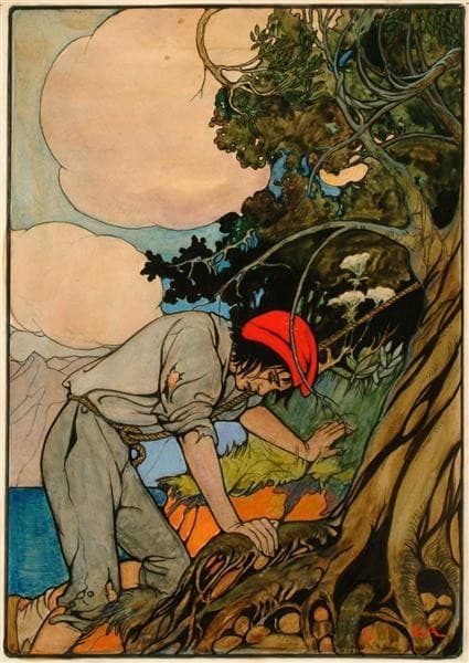 Now and Again I Stumbled,  for Robert Louis Stevenson's Treasure Island — Elenore Abbott