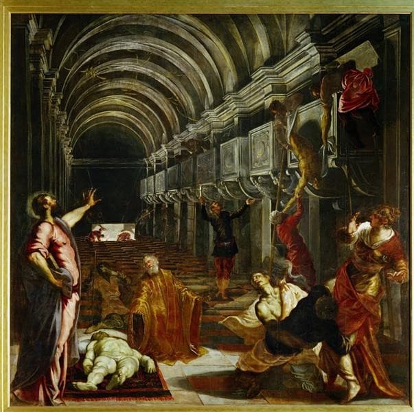Finding of the body of St Mark — Tintoretto