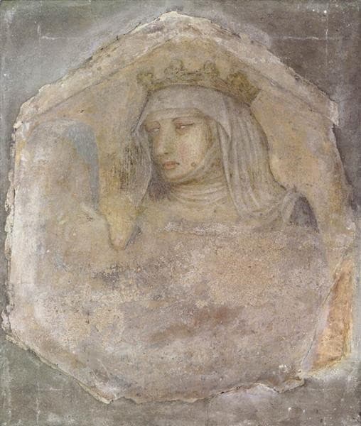 Crowned Female Figure — Pietro Lorenzetti