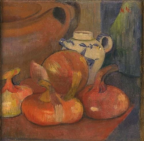 Nature morte, Pichet et Oignons — Haan Meijer de