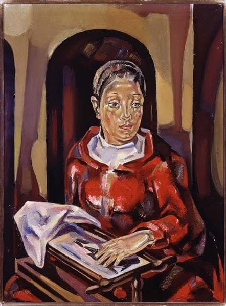 The Embroiderer — María Blanchard