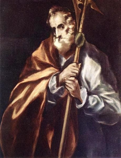 Apostle St. Thaddeus (Jude) — El Greco