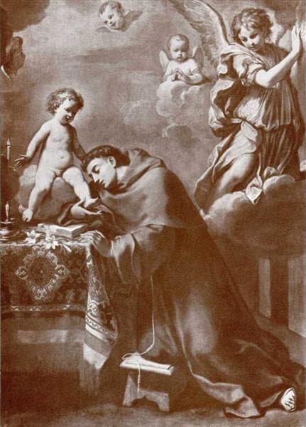 The Dream of St. Anthony of Padua — Elisabetta Sirani