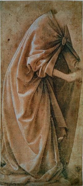 Study of Garments — Domenico Ghirlandaio