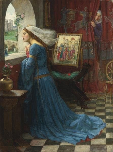 Fair Rosamund (study) — John William Waterhouse