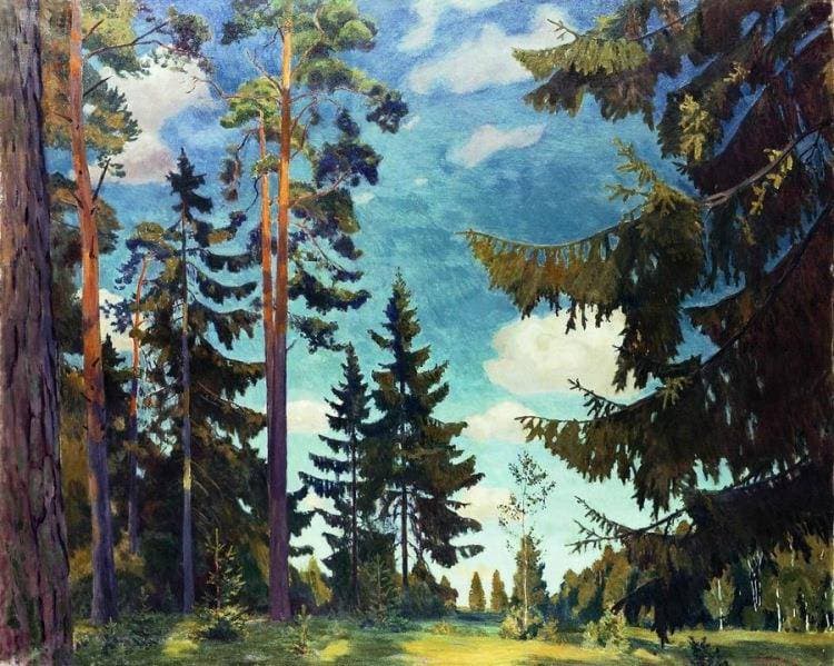 Late afternoon silence — Arkady Rylov