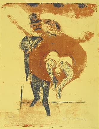Dancer (Pair of Dancers) — Max Pechstein