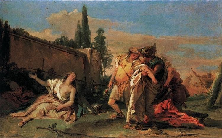 Rinaldo's Departure from Armida — Giovanni Battista Tiepolo