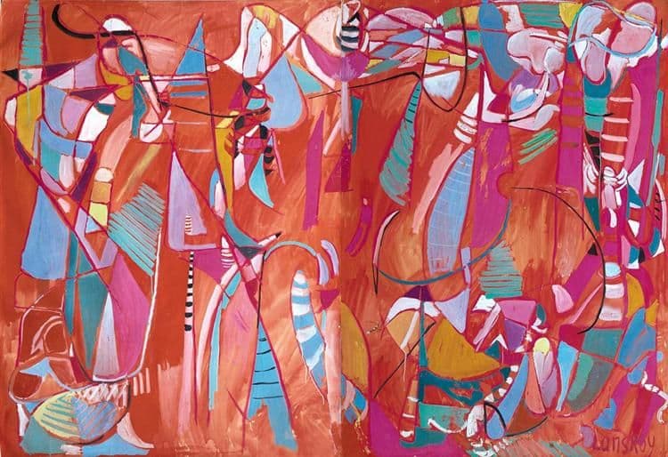 Abstract Composition — André Lanskoy