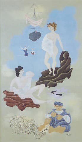Les plaisirs de la plage — Jean Hugo