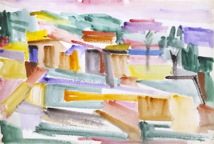 Country Scene — Giorgio Cavallon