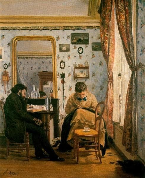 The Student — Francisco Oller