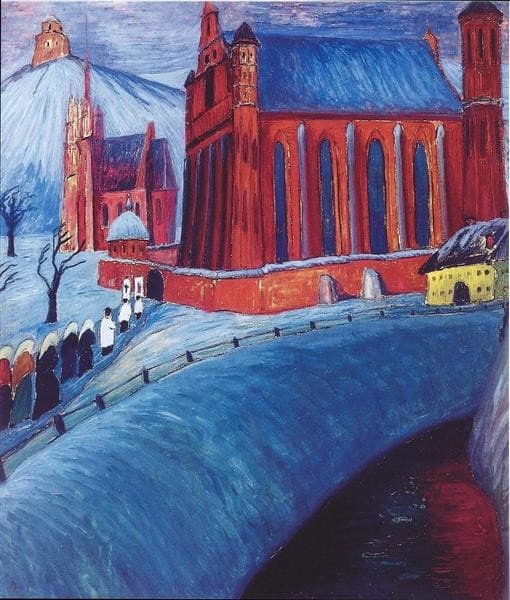 Church of St. Anne in Vilna — Marianne von Werefkin