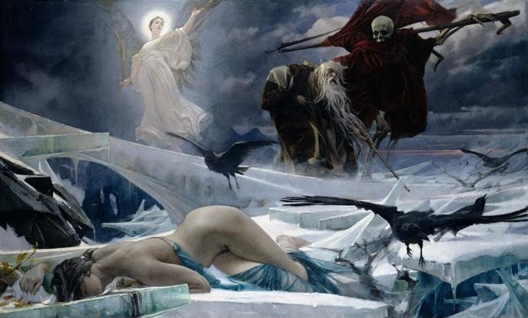 Ahasuerus at the End of the World — Adolf Hirémy-Hirschl