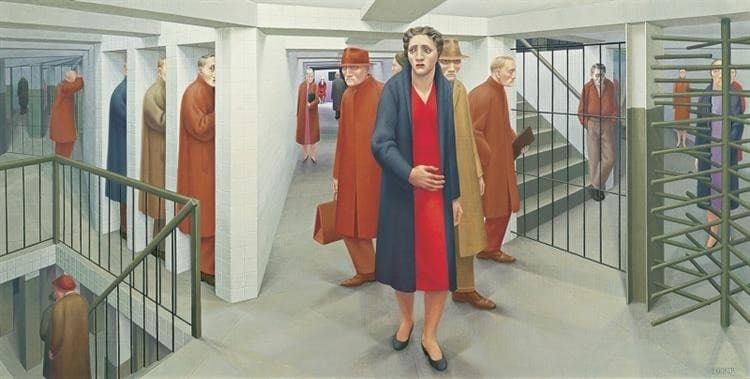 The Subway — George Tooker