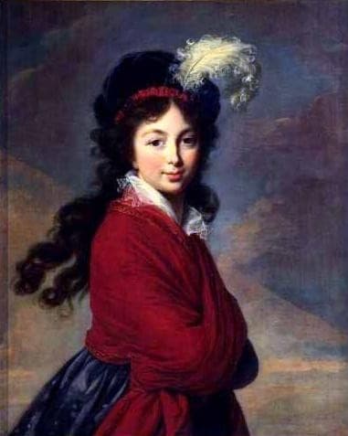 The Grand Duchesse Anna Feodorovna — Élisabeth Vigée Le Brun