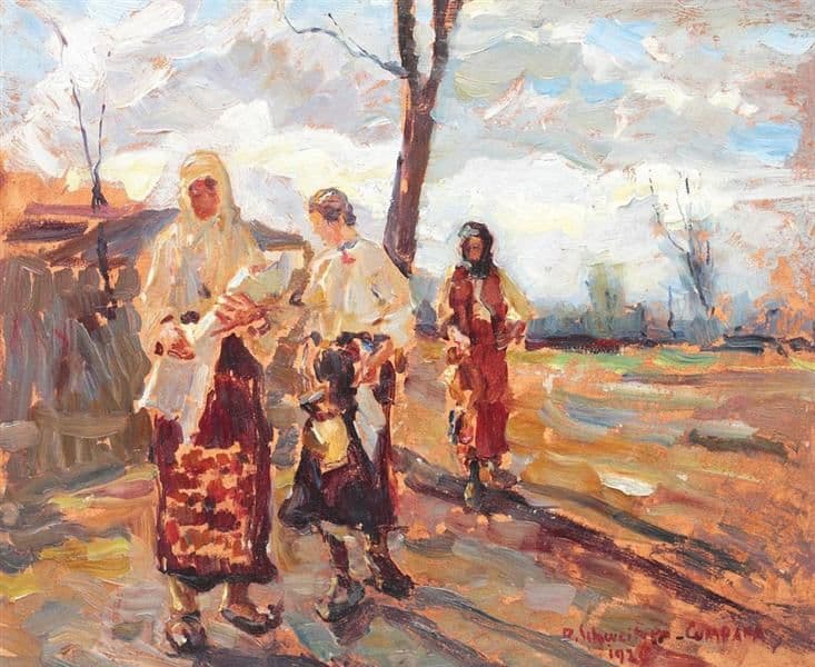 Baptism at the Countryside — Rudolf Schweitzer-Cumpana