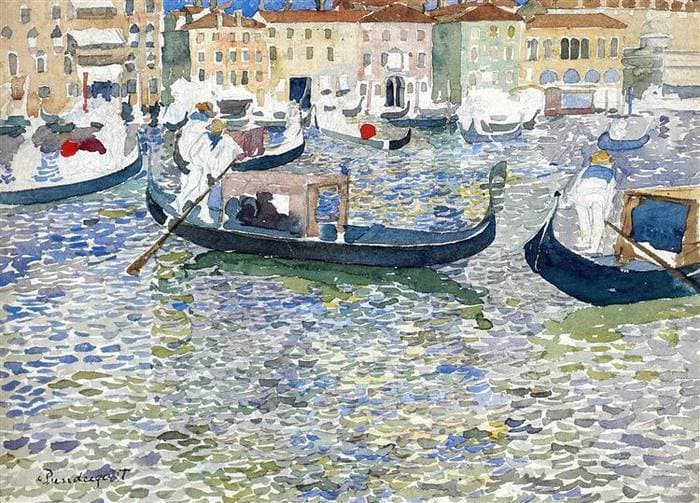 Grand Canal, Venice — Maurice Prendergast