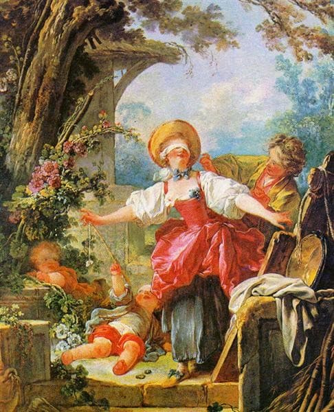 Blind Man’s Bluff — Jean-Honoré Fragonard