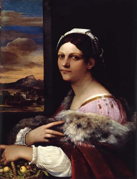 A Young Roman Woman — Sebastiano del Piombo