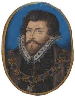 Sir Christopher Hatton — Nicholas Hilliard