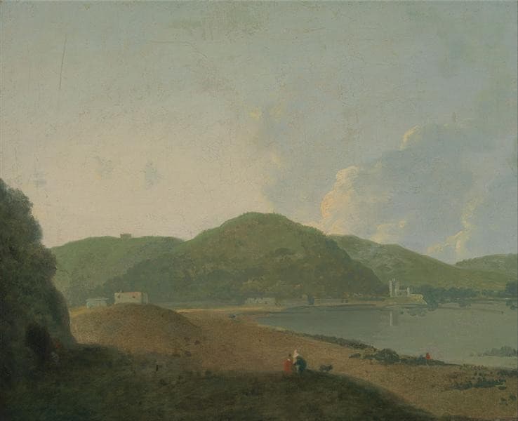 Lago d'Agnano with the Grotta del Cane — Richard Wilson
