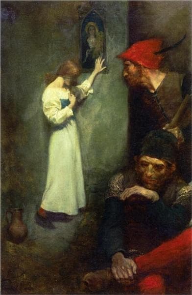 Guarded by Rough English Soldiers — Howard Pyle
