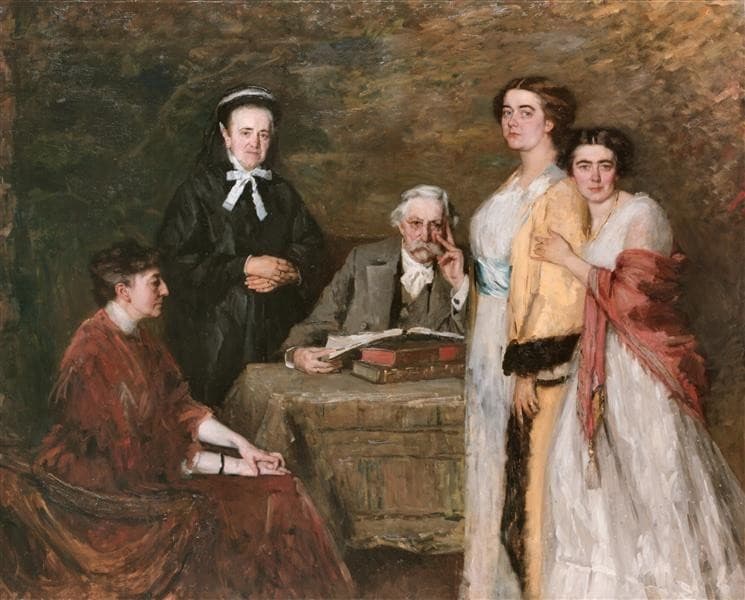The Inmates of My House (Georgine Schwartze, Thérèse Ansingh, Lizzy Ansingh) — Thérèse Schwartze