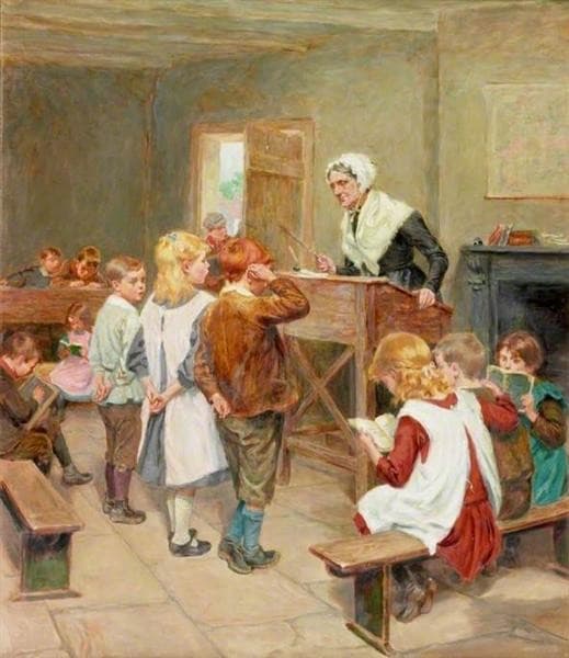 The Village School — Ralph Hedley