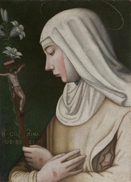 Saint Catherine with a Lily — Plautilla Nelli