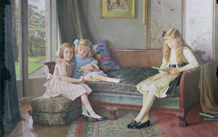 The Children of James Todd — William Logsdail