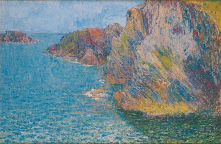 La Pointe de Morestil par mer calme — John Russell