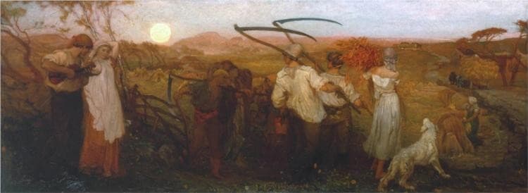 The Harvest Moon — George Hemming Mason