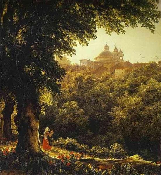Ariccia near Rome — Mikhail Lebedev