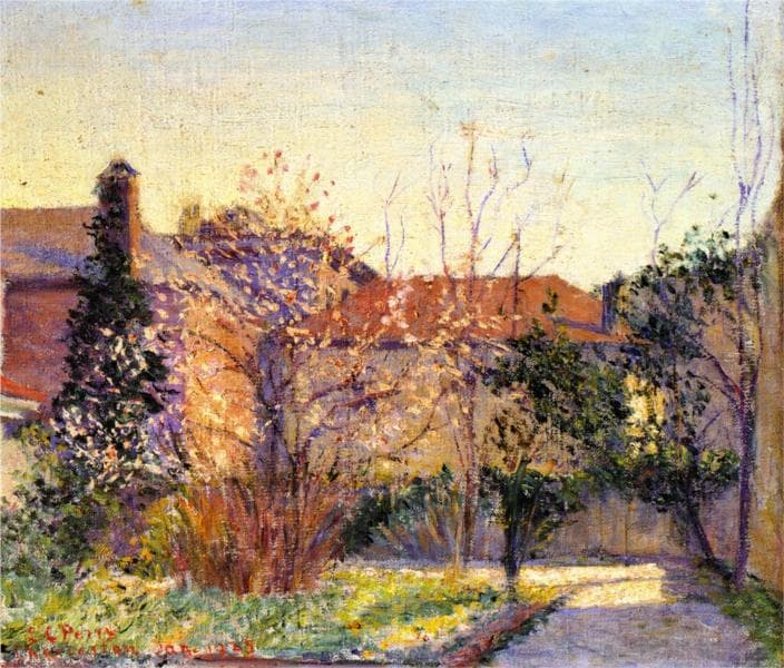 A Peach Tree — Lilla Cabot Perry