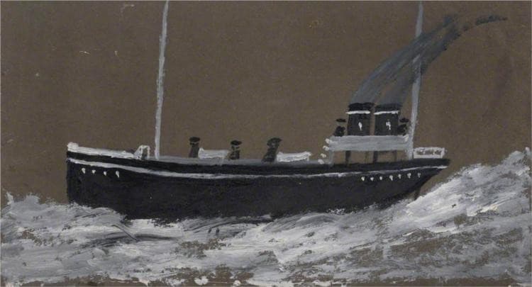 Death Ship — Alfred Wallis