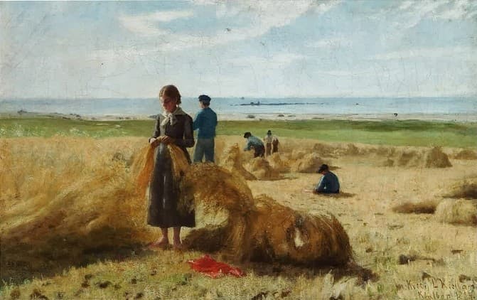 Slåttonn På Kvalbein, Jæren — Kitty Lange Kielland