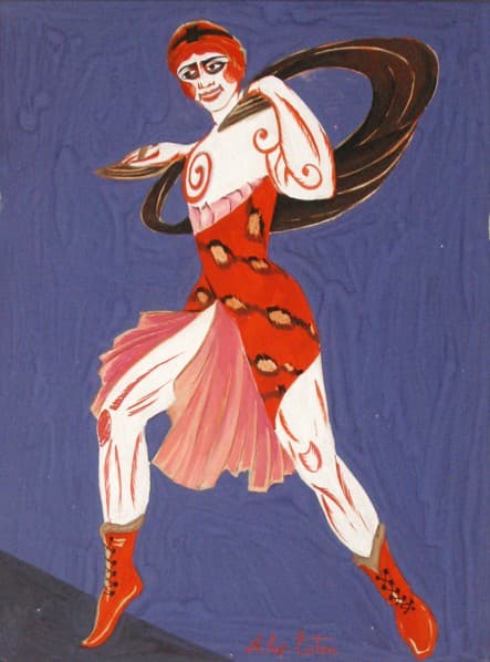 Costume design for theatre Moscow — Aleksandra Ekster