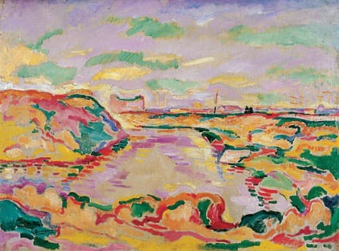 Landscape near Antwerp — Georges Braque