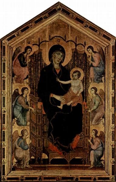 Madonna Rucellai — Duccio