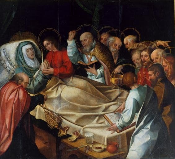 Trânsito da virgem — Cristovao de Figueiredo