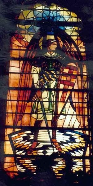 St Michael(Church of the Assumption of the Blessed Virgin Mary in Lviv, 1924) — Petro Kholodny (Elder)