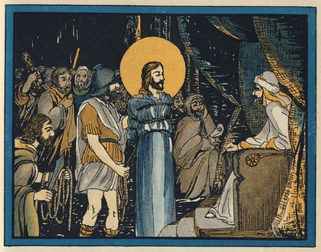 Jesus Before Caiphas — Esther Newport