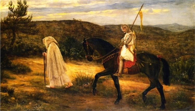 Merlin and Lancelot — James Archer